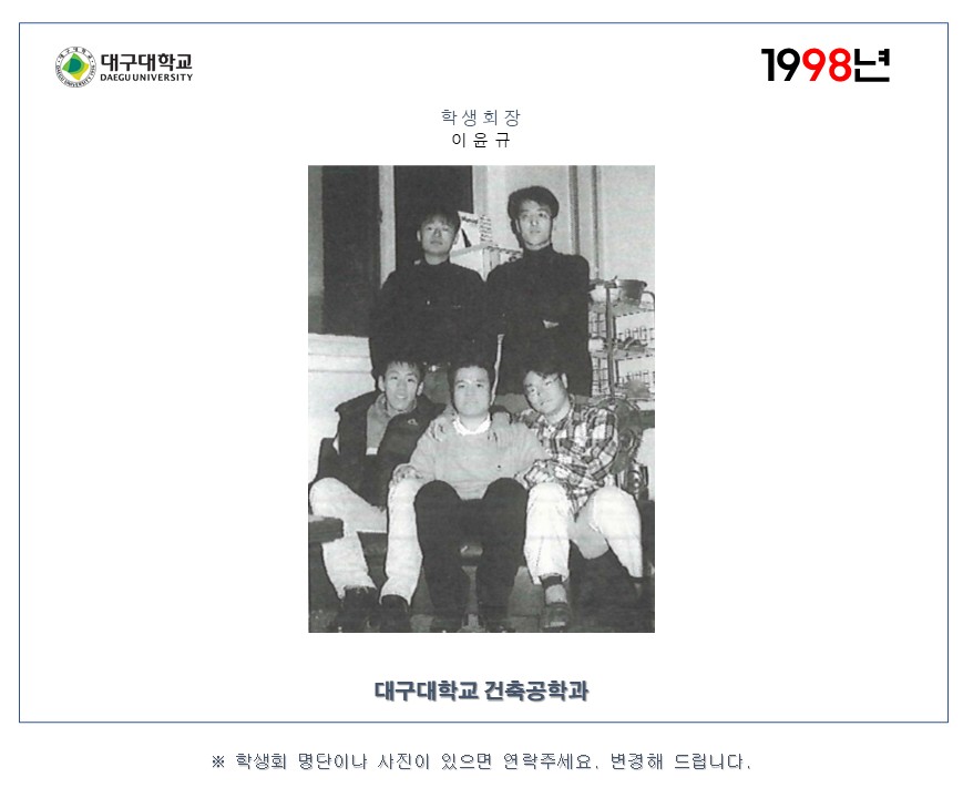 1998학년도